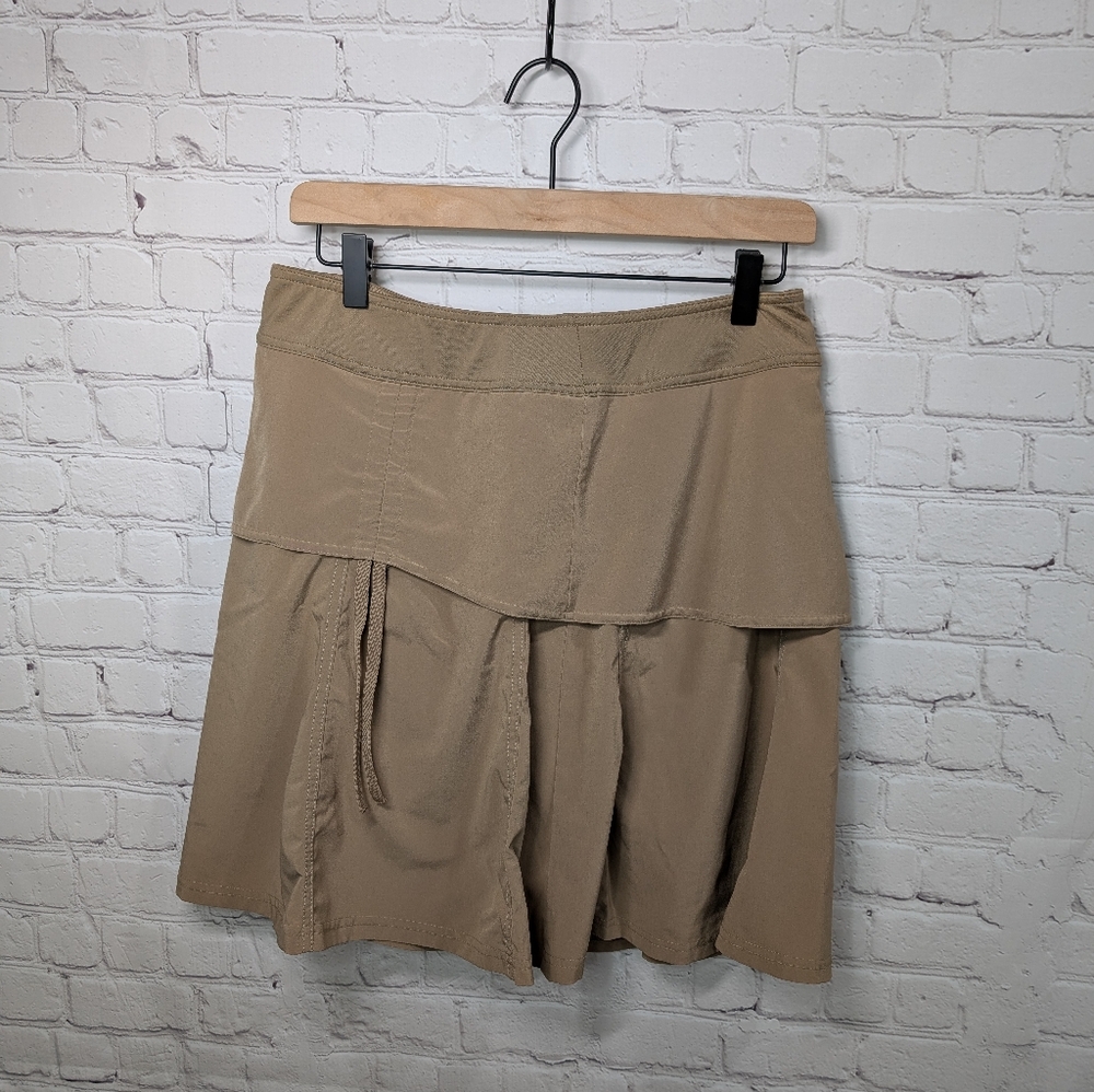Athleta Tan Asymmetrical Skort - Picture 2 of 10